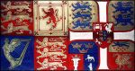 Queen Alexandra's standard, recovered by Sir Ernest Shackleton from the ship Endurance before she sank